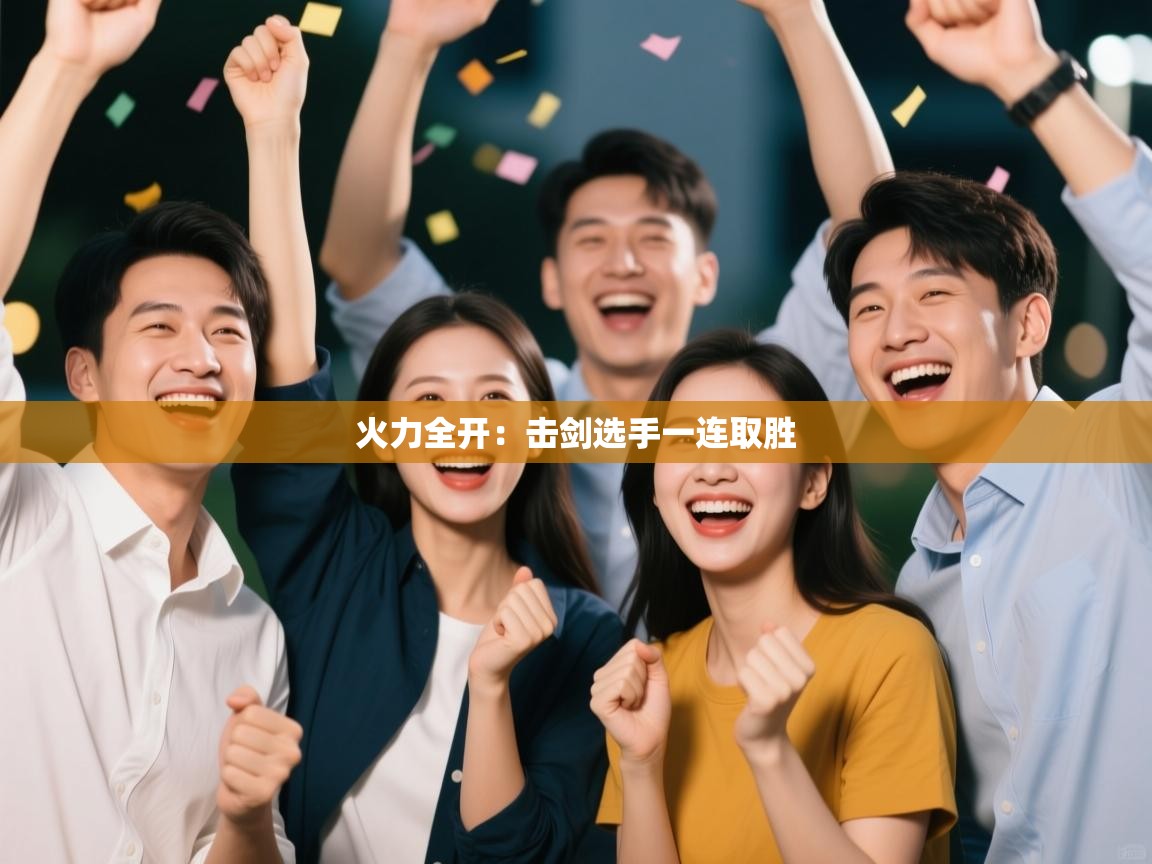 火力全开：击剑选手一连取胜  第1张